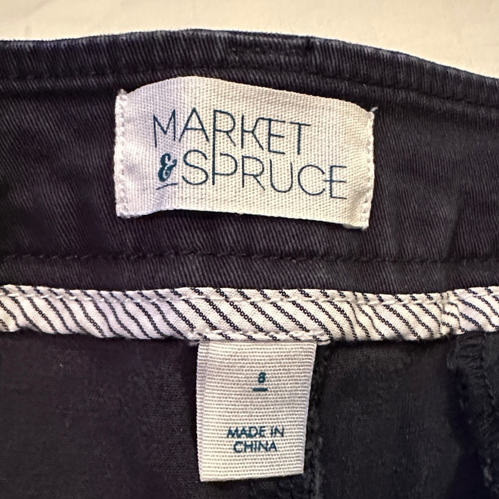 Market & Spruce Navy Shorts - Picture 2 of 8